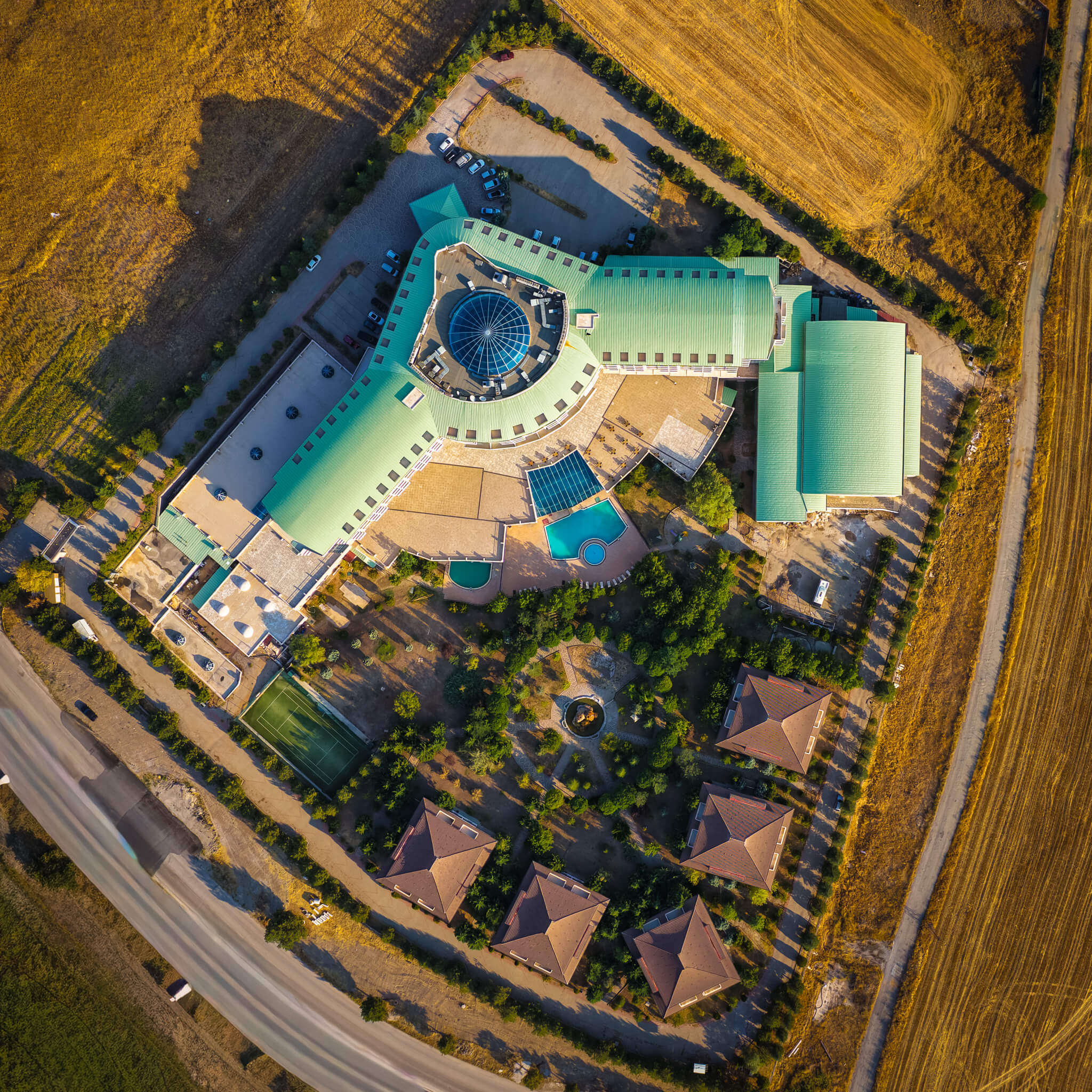 Safran Thermal Resort - kuş bakışı