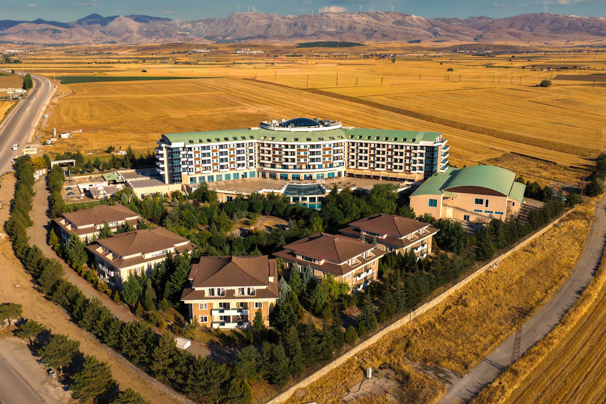 Safran Thermal Resort - kuş bakışı